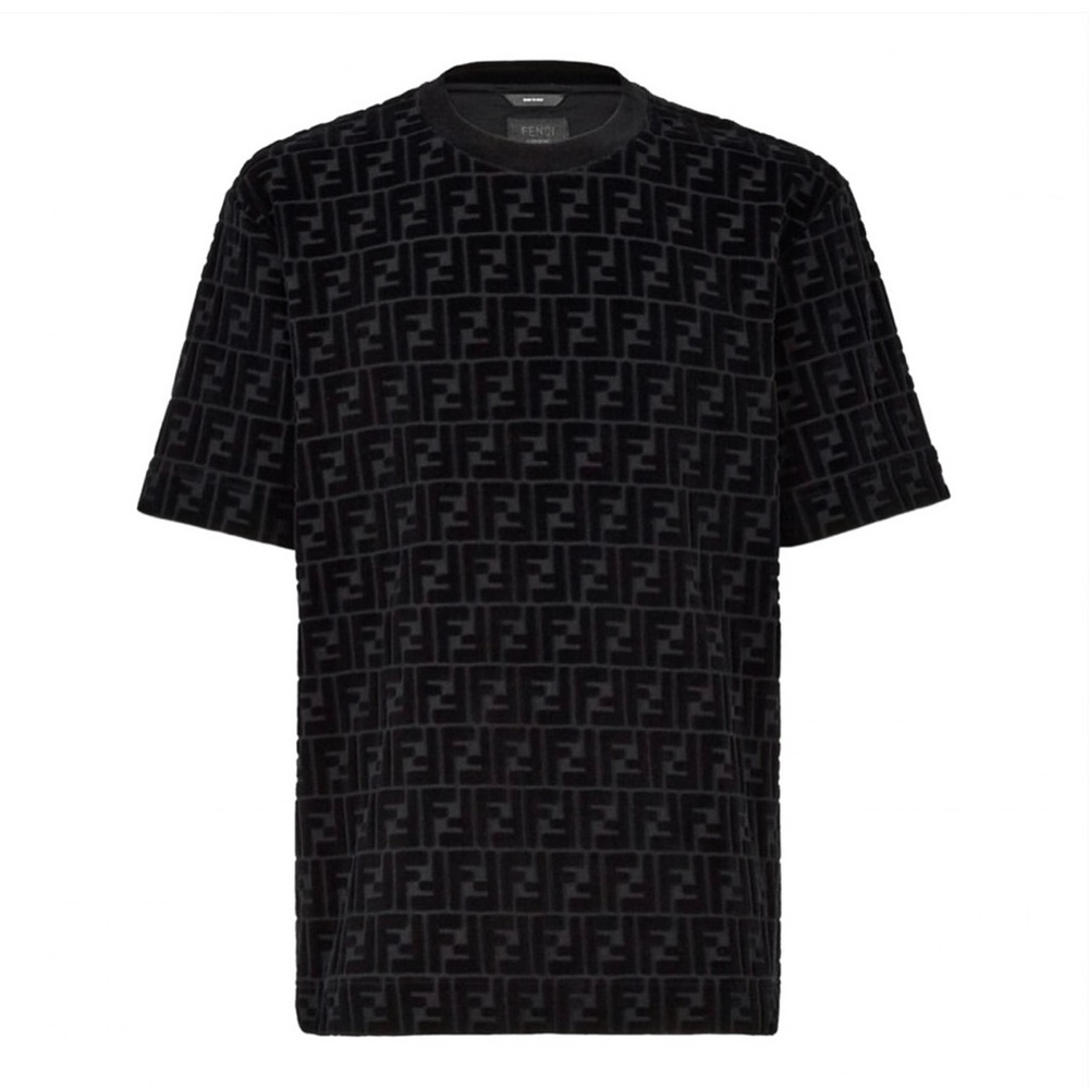 Fendi Black Monogram T-Shirt